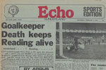 <span class="style1">Footy Echo for Reading game at Roker</span>