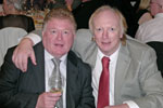 Mick Horswill with his friend Dave Smith (Dave, who lives in Australia, bought the signed Sunderland shirt)