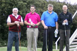 Golf team Mango Restaurant Ltd including overall winner Chris Lowe